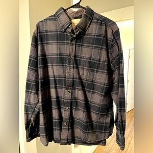 Black button up shirt